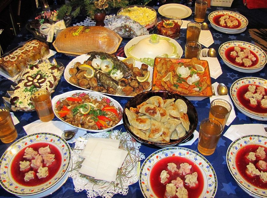 Traditional Christmas Eve Dinner
 Traditional polish Christmas Eve dinner has to have 12