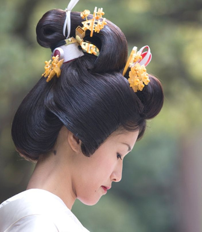 Traditional Japanese Hairstyles Female
 62 best Japanese Traditional Hairstyles images on