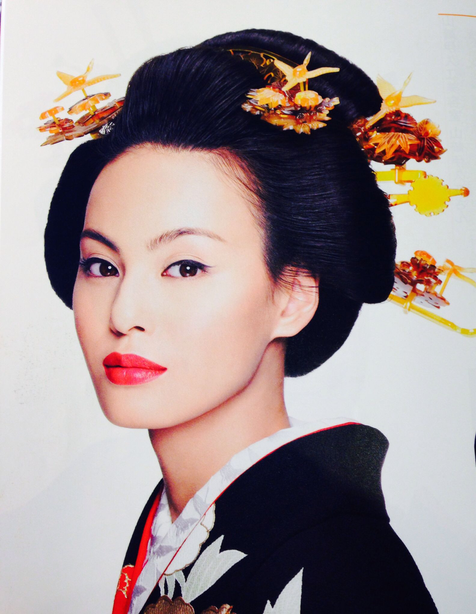 Traditional Japanese Hairstyles Female
 Japanese traditional hair