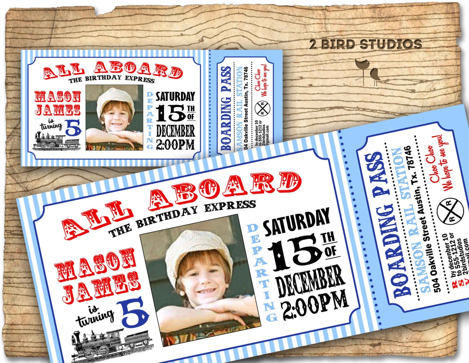 Train Birthday Invitation
 Train invitation Vintage Train Birthday invite Train