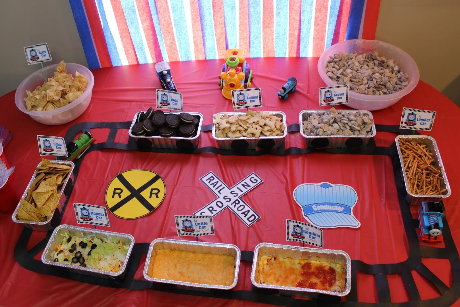 Train Birthday Party Food Ideas
 Thomas the Train Birthday Party Chugga Chugga TWO TWO