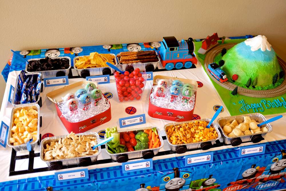 Train Birthday Party Food Ideas
 Thomas the Train Birthday Party Ideas