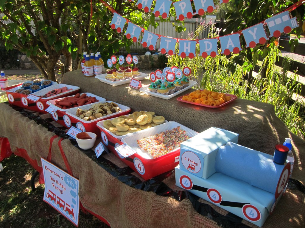 Train Birthday Party Food Ideas
 Choo Choo A Train Party B Lovely Events