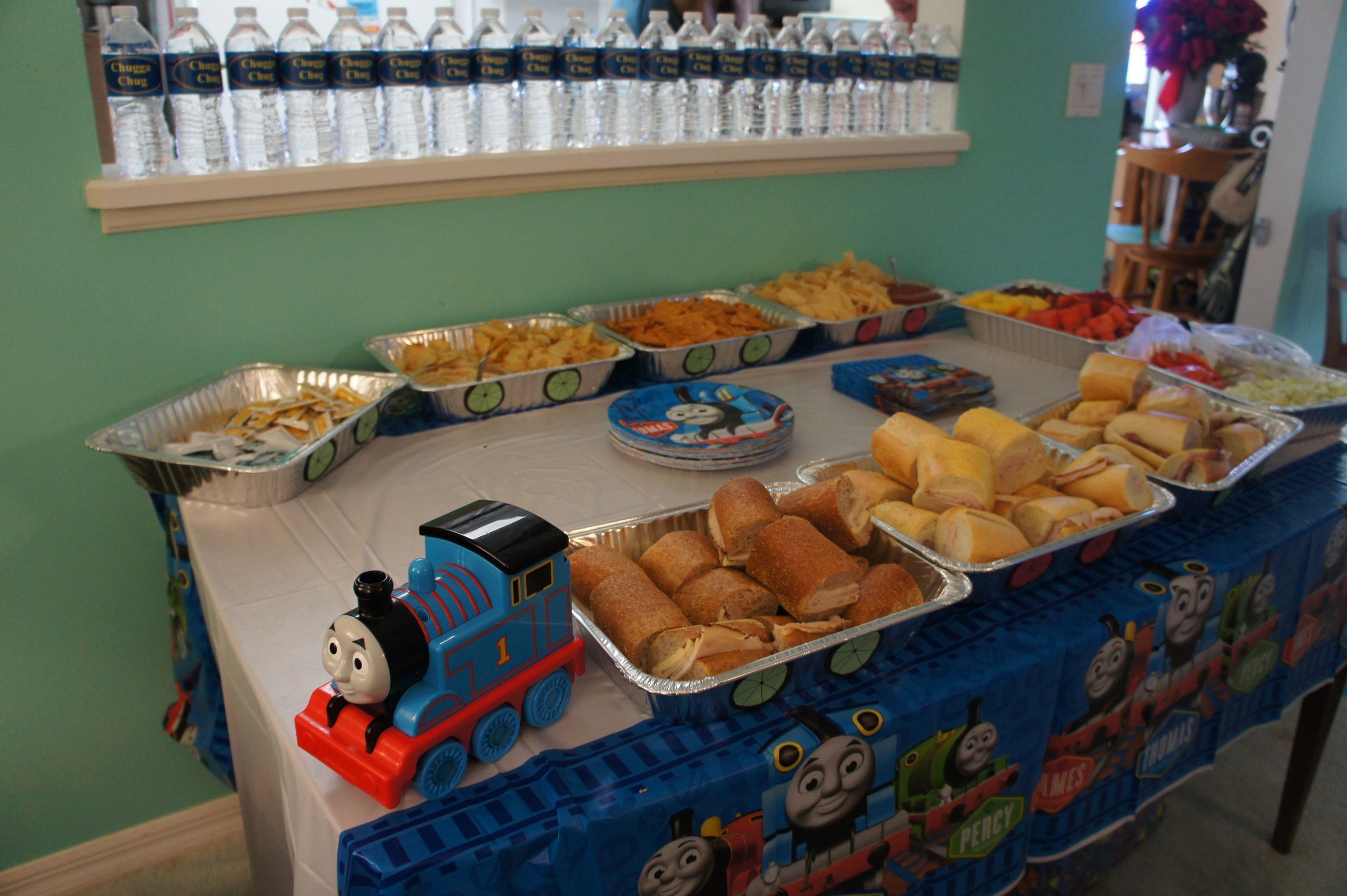 Train Birthday Party Food Ideas
 Thomas Birthday Party