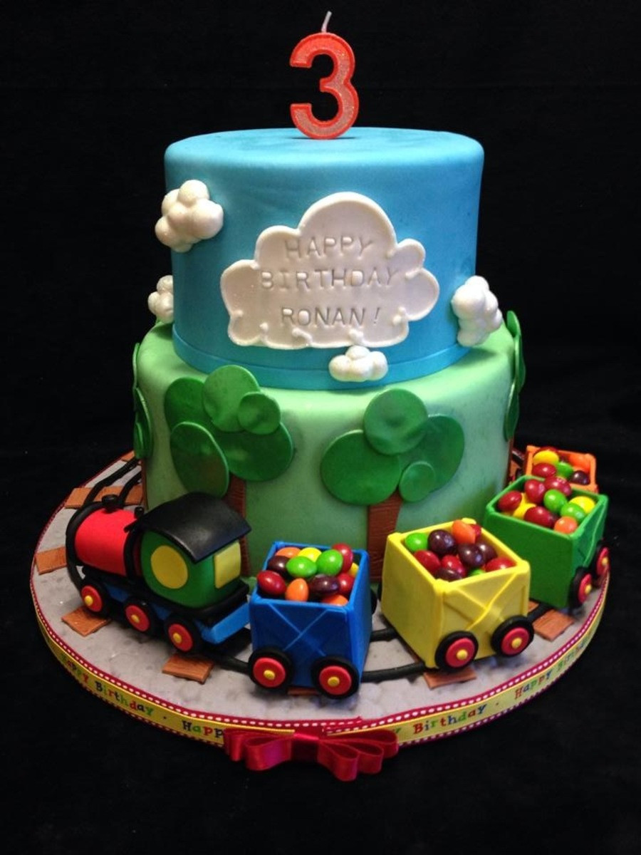 Train Cakes For Birthdays
 Train Birthday Cake CakeCentral