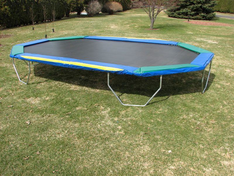 Trampolines For Backyard
 The Goliath 16 ft x 24 ft the largest backyard trampoline