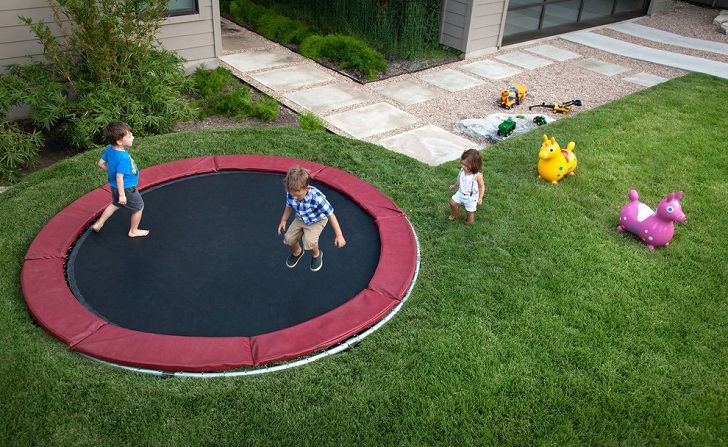 Trampolines For Backyard
 In ground trampoline for the backyard – super fun outdoor