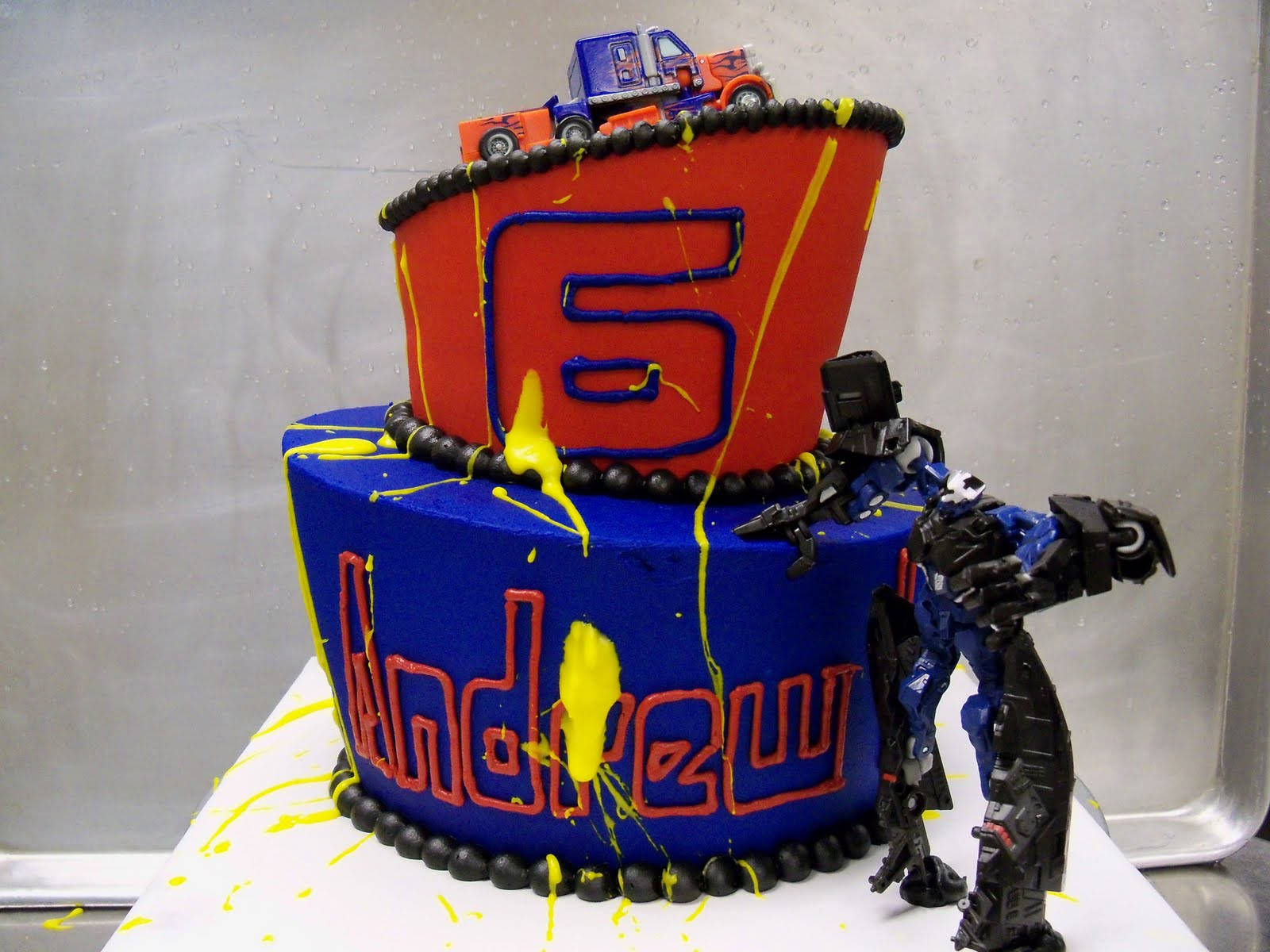 Transformers Birthday Cake
 Transformer Cakes – Decoration Ideas