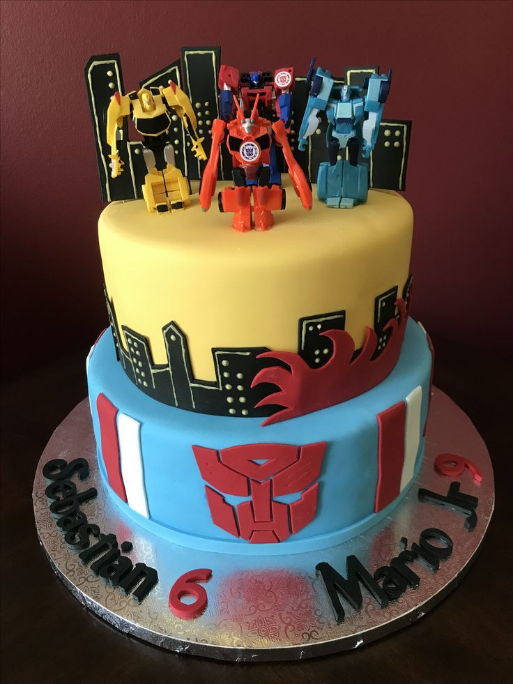 Transformers Birthday Cake
 539 best Birthday Cakes images on Pinterest