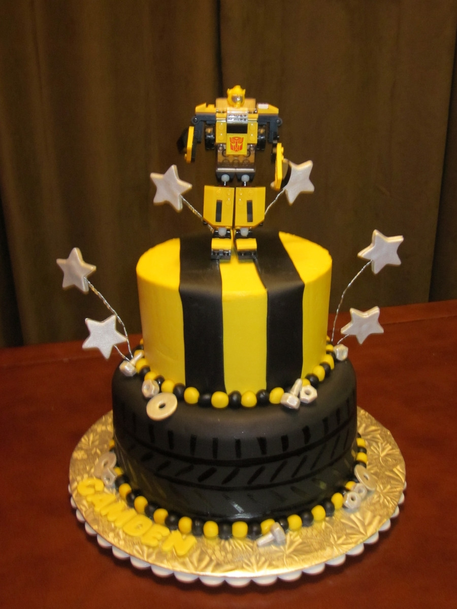 Transformers Birthday Cake
 Bumblebee Transformer CakeCentral