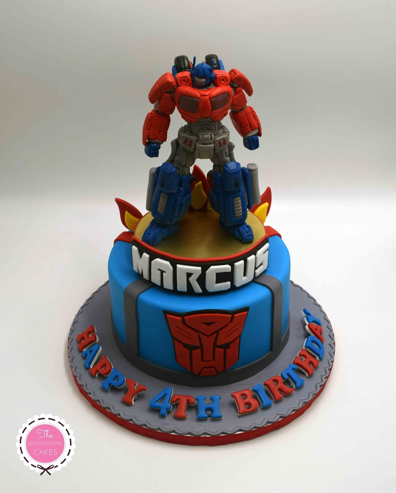 Transformers Birthday Cake
 The Sensational Cakes Transformers Concept Birthday Boy