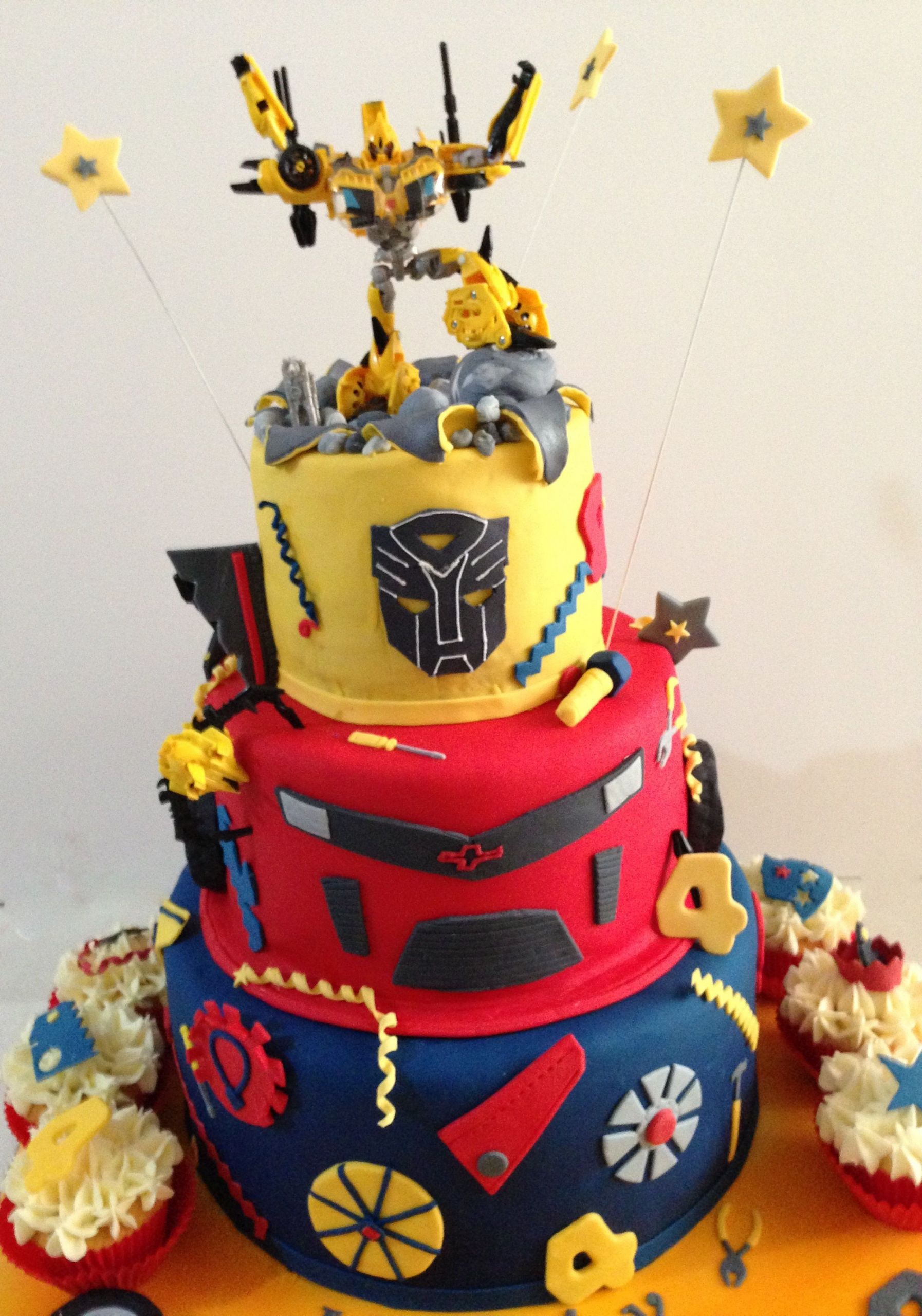 Transformers Birthday Cake
 Transformer birthday cake Transformers