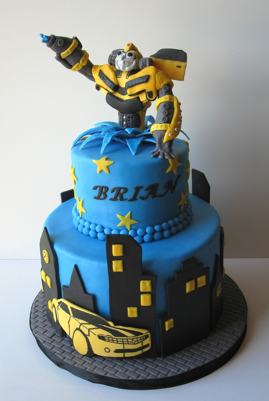 Transformers Birthday Cake
 Transformer Cake CakeCentral