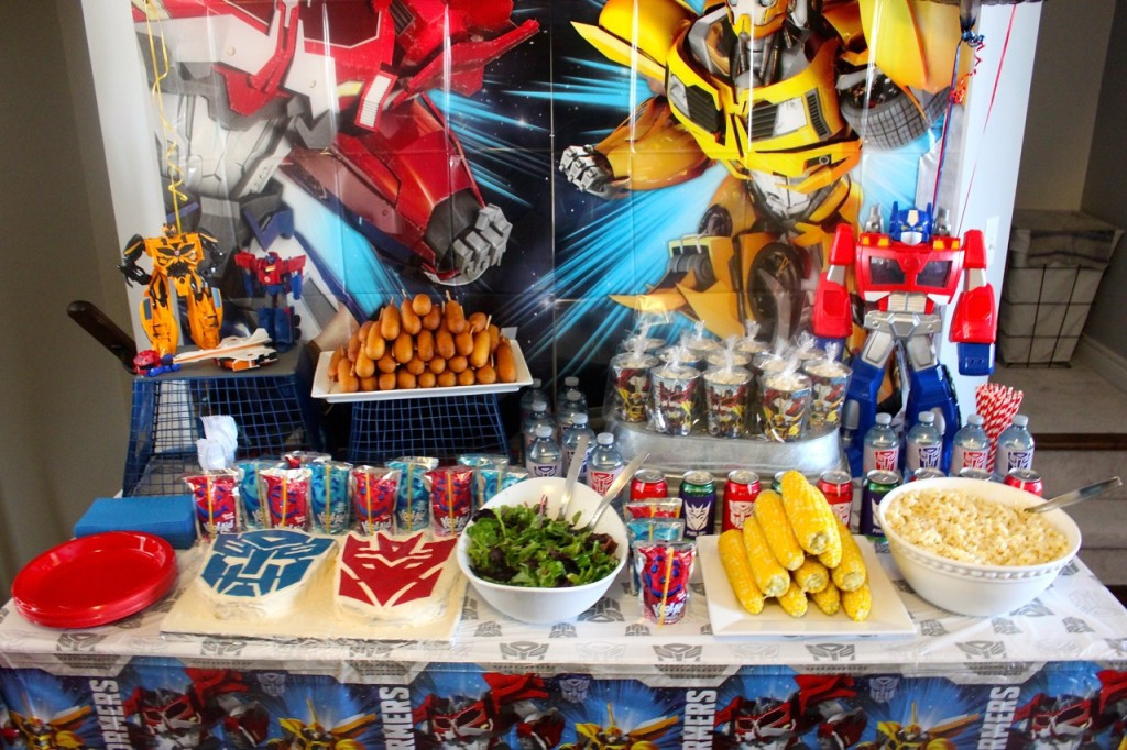 Transformers Birthday Party Food Ideas
 Transformers Birthday Party Amidst the Chaos