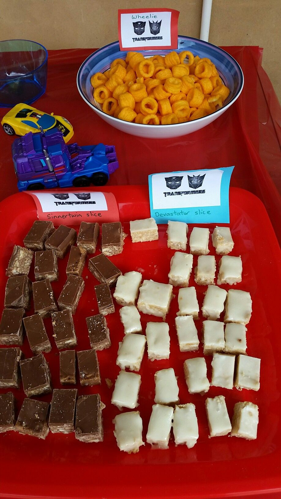 Transformers Birthday Party Food Ideas
 Transformer party food