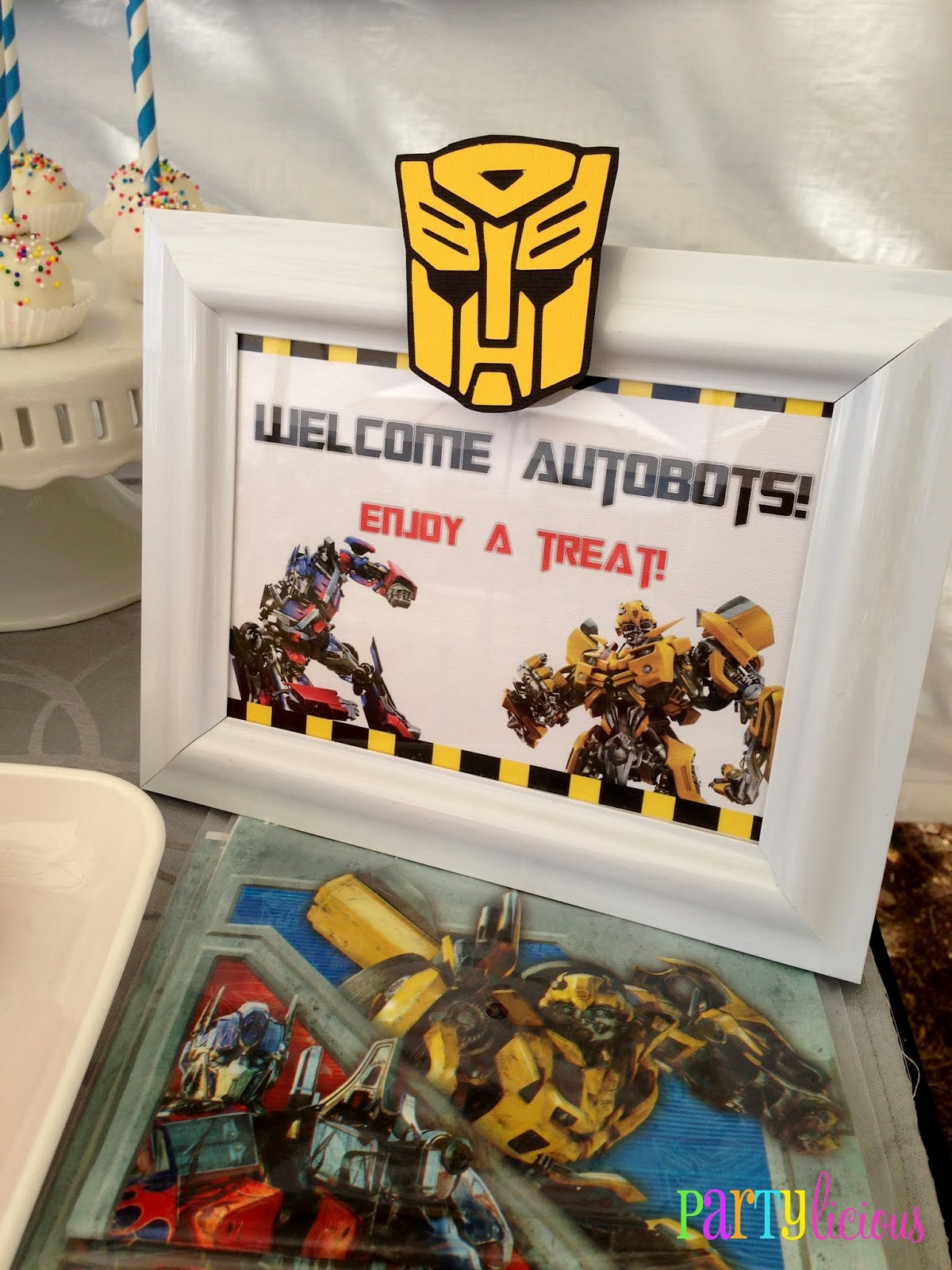 Transformers Birthday Party Food Ideas
 Partylicious Events PR Transformers Birthday Bash