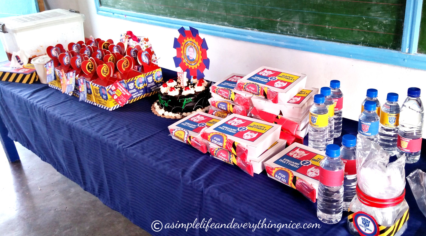 Transformers Birthday Party Food Ideas
 Transformers Inspired Birthday Party Ideas and Free