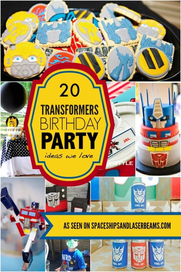 Transformers Birthday Party Food Ideas
 20 Transformers Birthday Party Ideas We Love