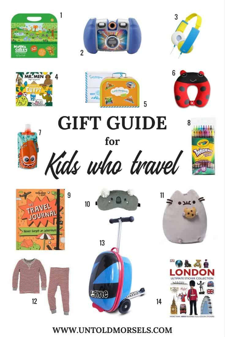 Travel Gift For Kids
 Top ts for people going travelling useful and unique