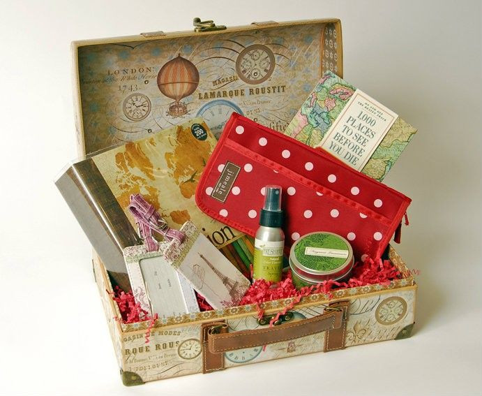 Travel Themed Gift Basket Ideas
 65 best Travel theme bridal shower images on Pinterest