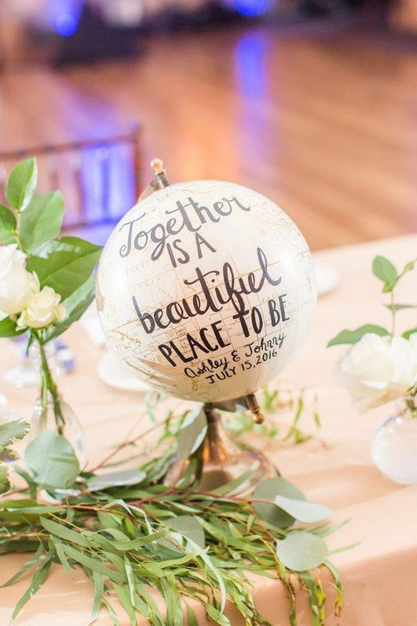 Travel Themed Wedding Centerpieces
 16 Travel Themed Wedding Ideas That Inspire Oh Best Day Ever