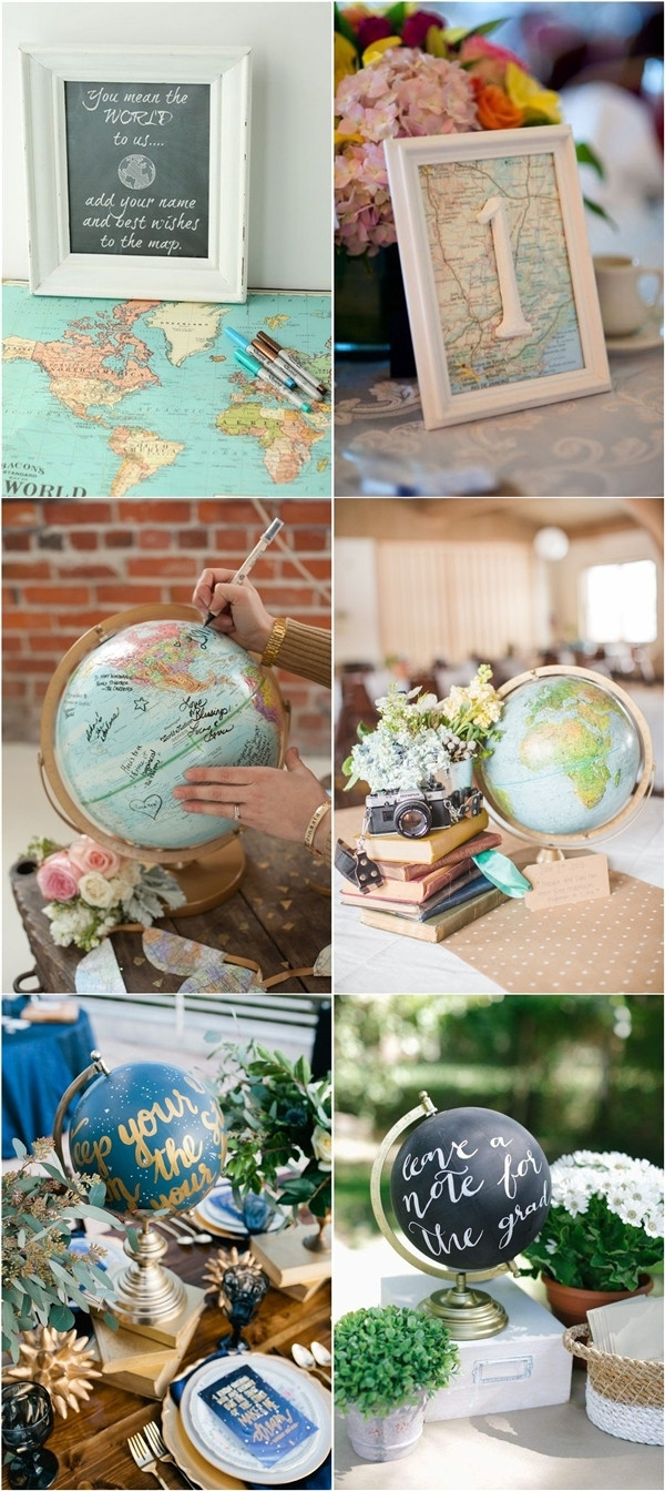 Travel Themed Wedding Ideas
 30 Travel Themed Wedding Ideas You ll Want To Steal