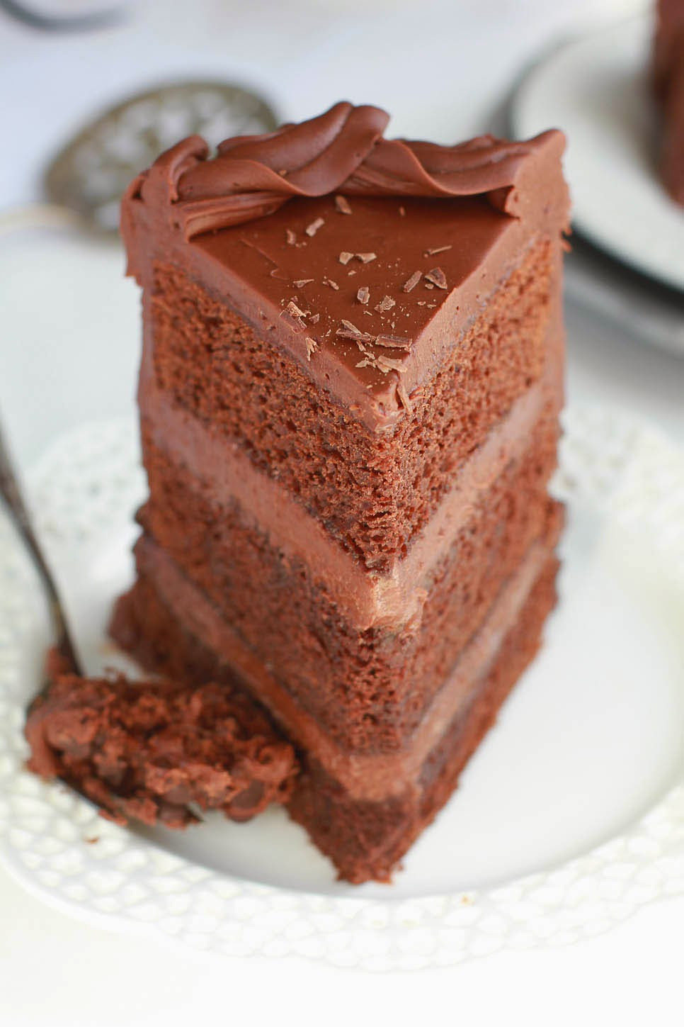Triple Chocolate Cake
 Best Triple Chocolate Layer Cake