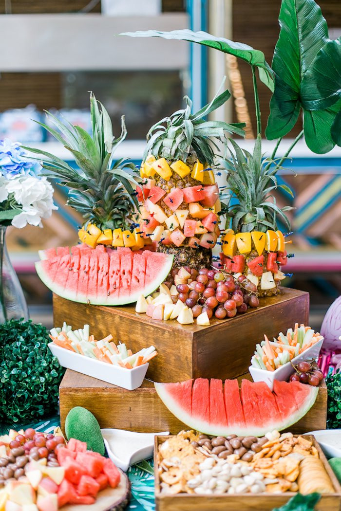 Tropical Beach Party Ideas
 Kara s Party Ideas Island Tropical Birthday Party