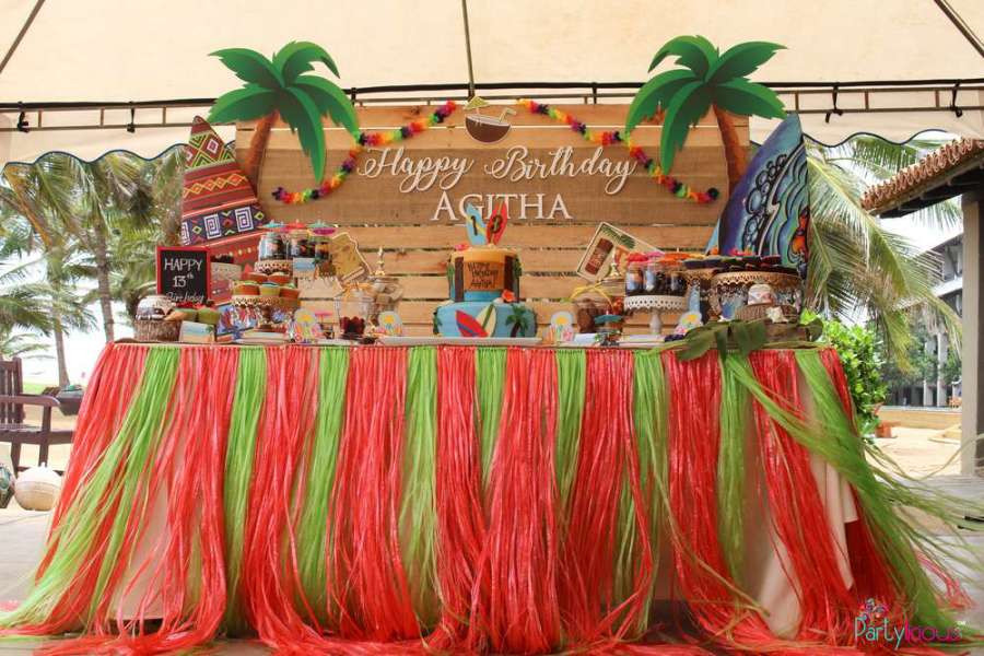 Tropical Beach Party Ideas
 Tropical Summer Beach Party Birthday Party Ideas & Themes