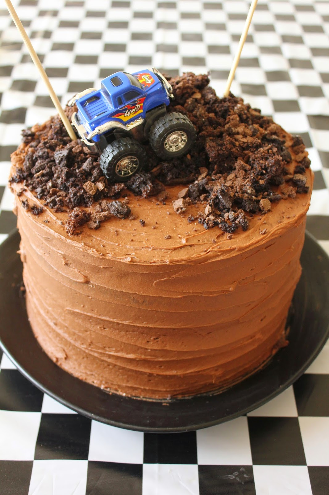 Truck Birthday Cake
 Monster Truck Birthday Party