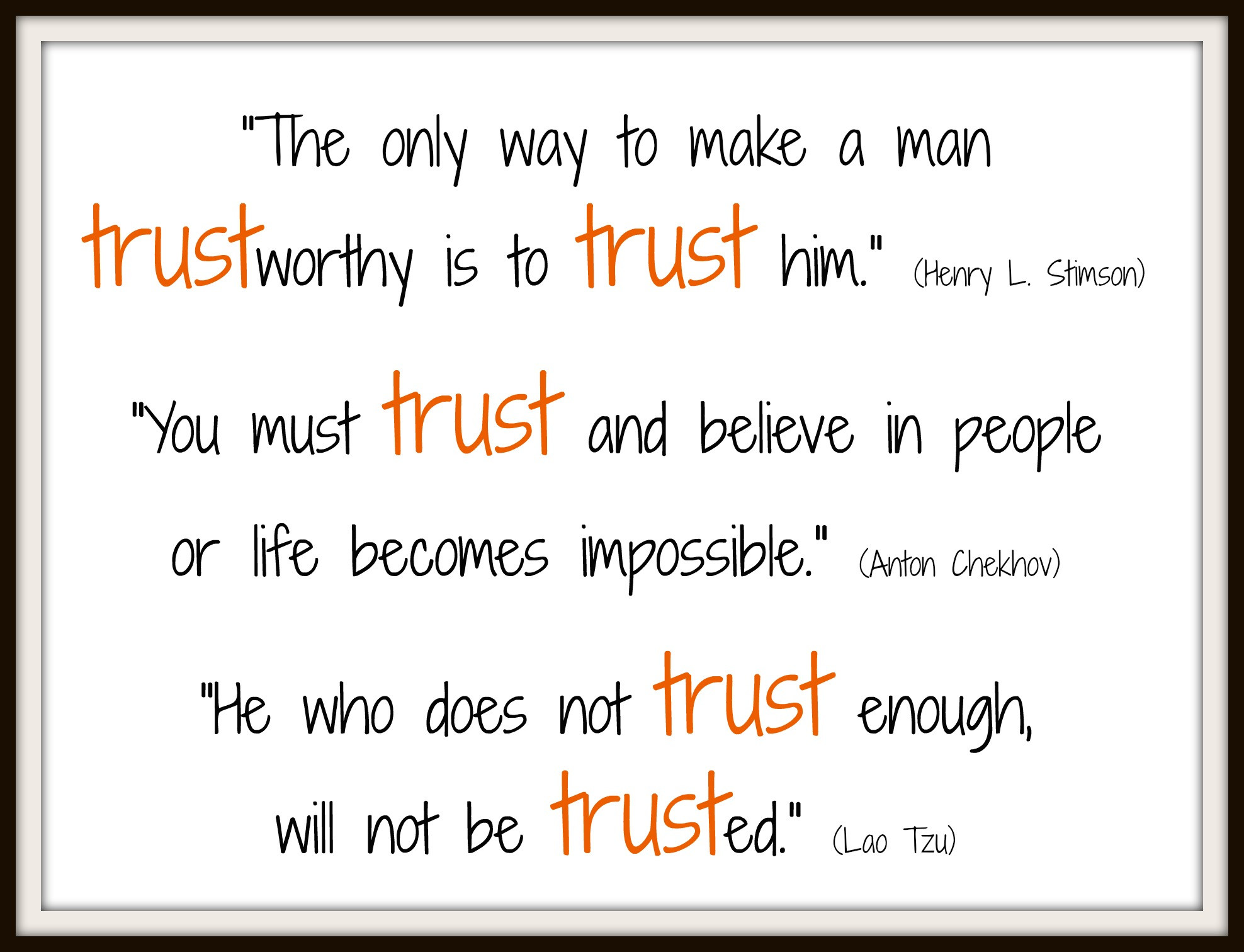 Trust Relationship Quote
 quotes Archives