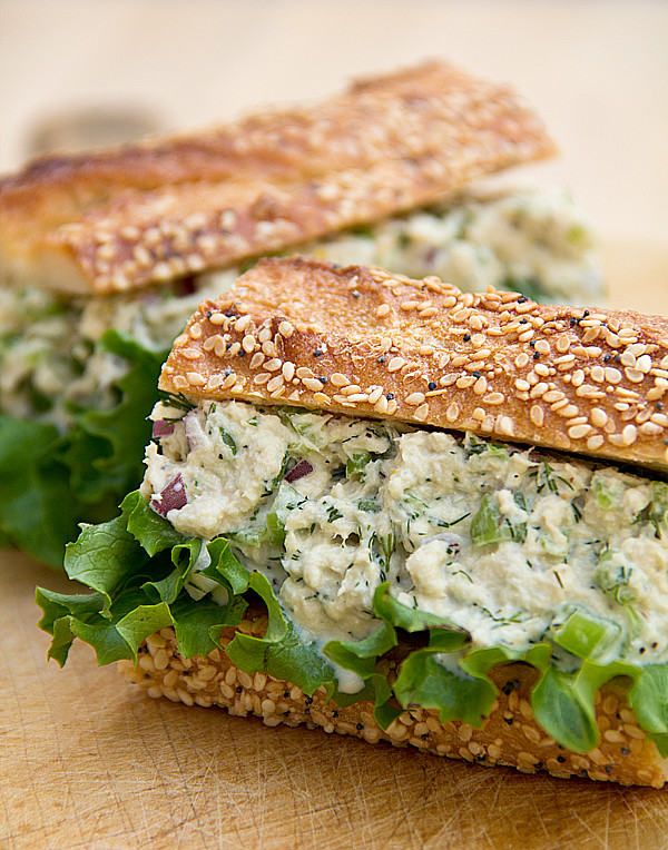 Tuna Fish Salad Sandwiches
 Greater Tuna Salad