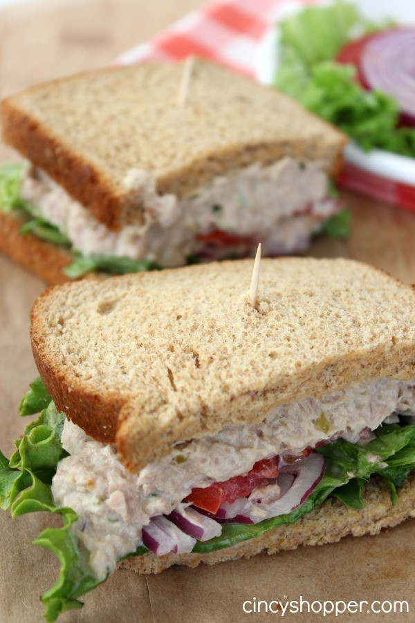 Tuna Fish Salad Sandwiches
 CopyCat Panera Tuna Salad Sandwich CincyShopper