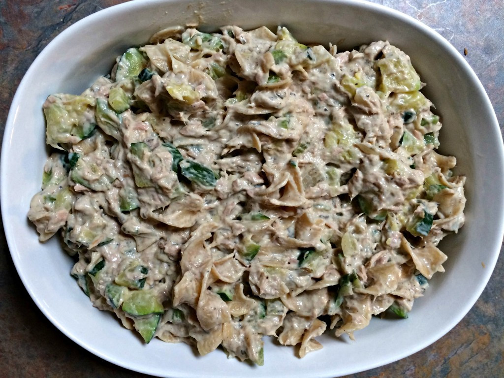Tuna Noodle Casserole For Two
 Tuna Noodle Casserole with extra ve ables