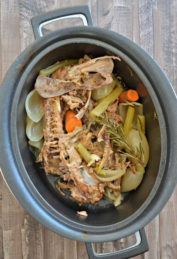 Turkey Carcass Soup Slow Cooker
 Slow Cooker Turkey Stock Recipe