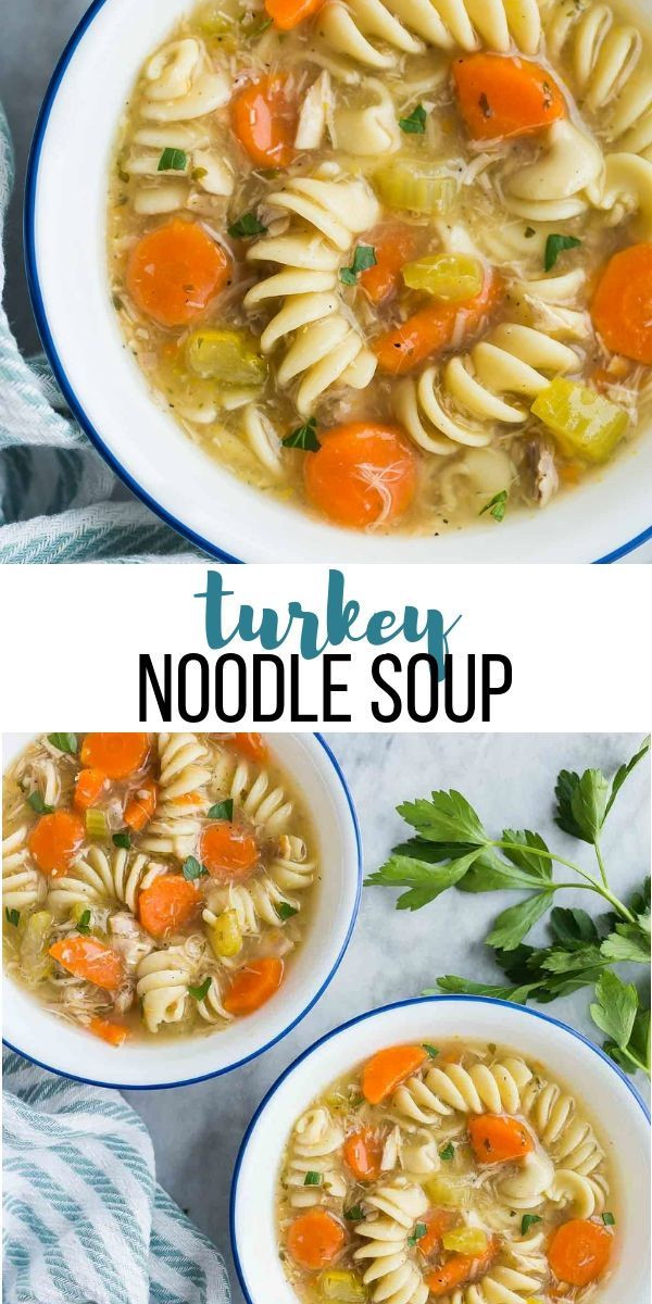 Turkey Carcass Soup Slow Cooker
 This Turkey Noodle Soup is hearty forting and works