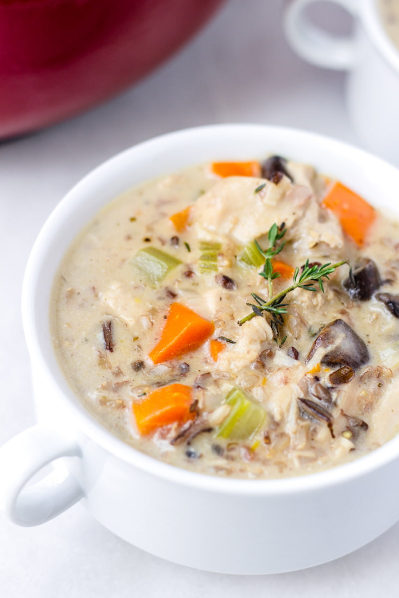 Turkey Wild Rice Soup Recipe
 Creamy Turkey and Wild Rice Soup Cooking For My Soul