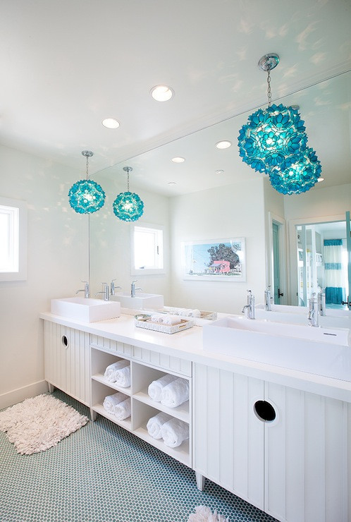 Turquoise Bathroom Vanity
 Turquoise Blue Bathroom Vanity Design Ideas