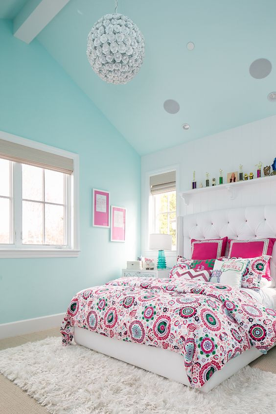 Turquoise Bedroom Walls
 21 Breathtaking Turquoise Bedroom Ideas – The WoW Style