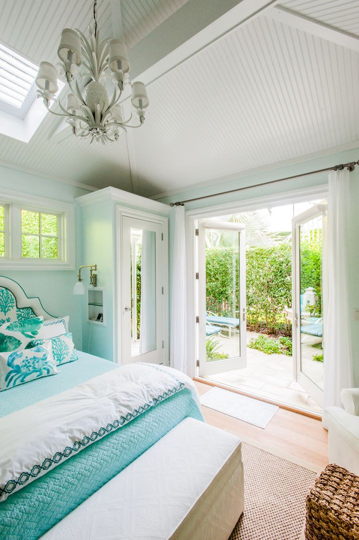 Turquoise Bedroom Walls
 3261 best Beautiful Bedrooms images on Pinterest