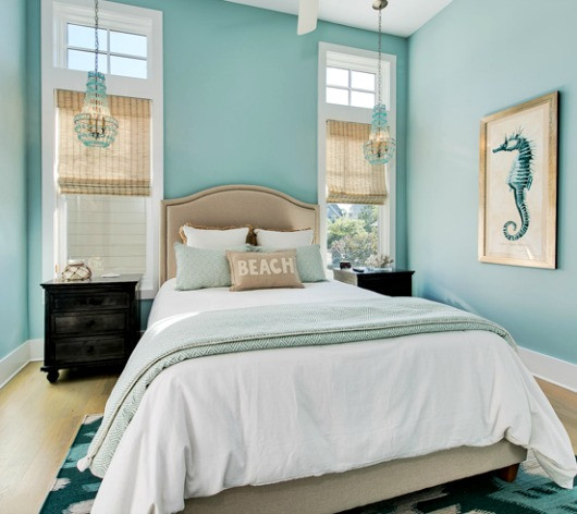 Turquoise Bedroom Walls
 Turquoise Decor Ideas for the Bedroom Coastal Decor