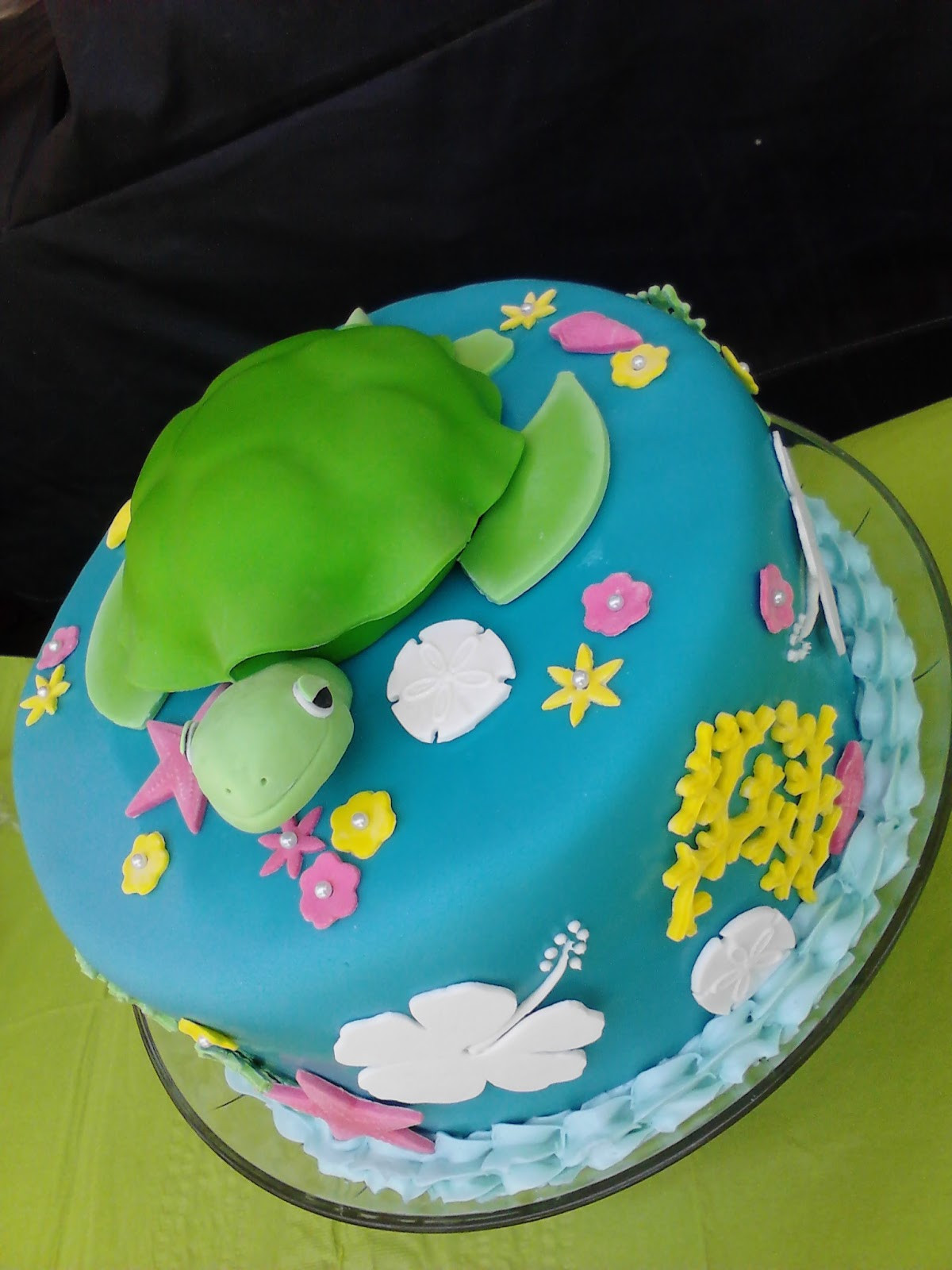 Turtle Birthday Cake
 Turtle cake – Decoration Ideas