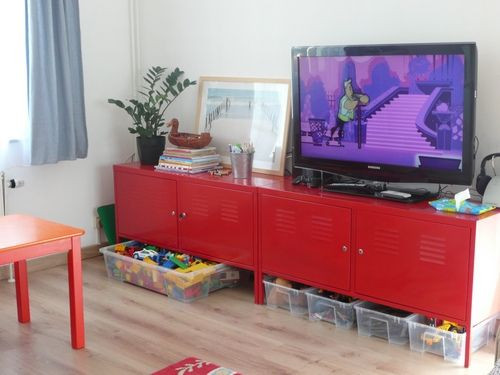 Tv Stands For Kids Room
 Ikea PS Cabinet as TV Stand in playroom