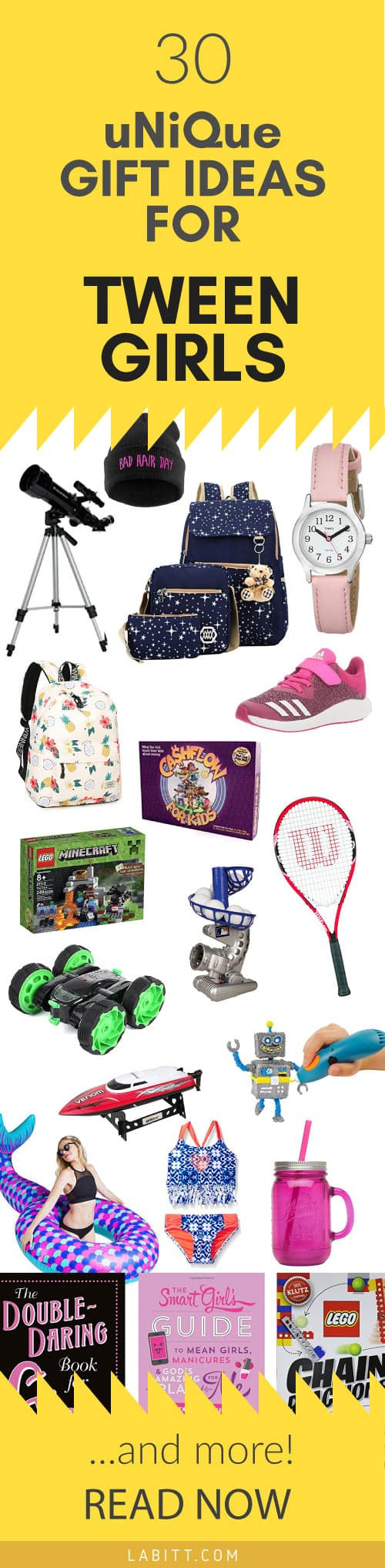 Tween Girls Gift Ideas
 30 Tween Girl Gifts Perfect for Birthday Christmas and
