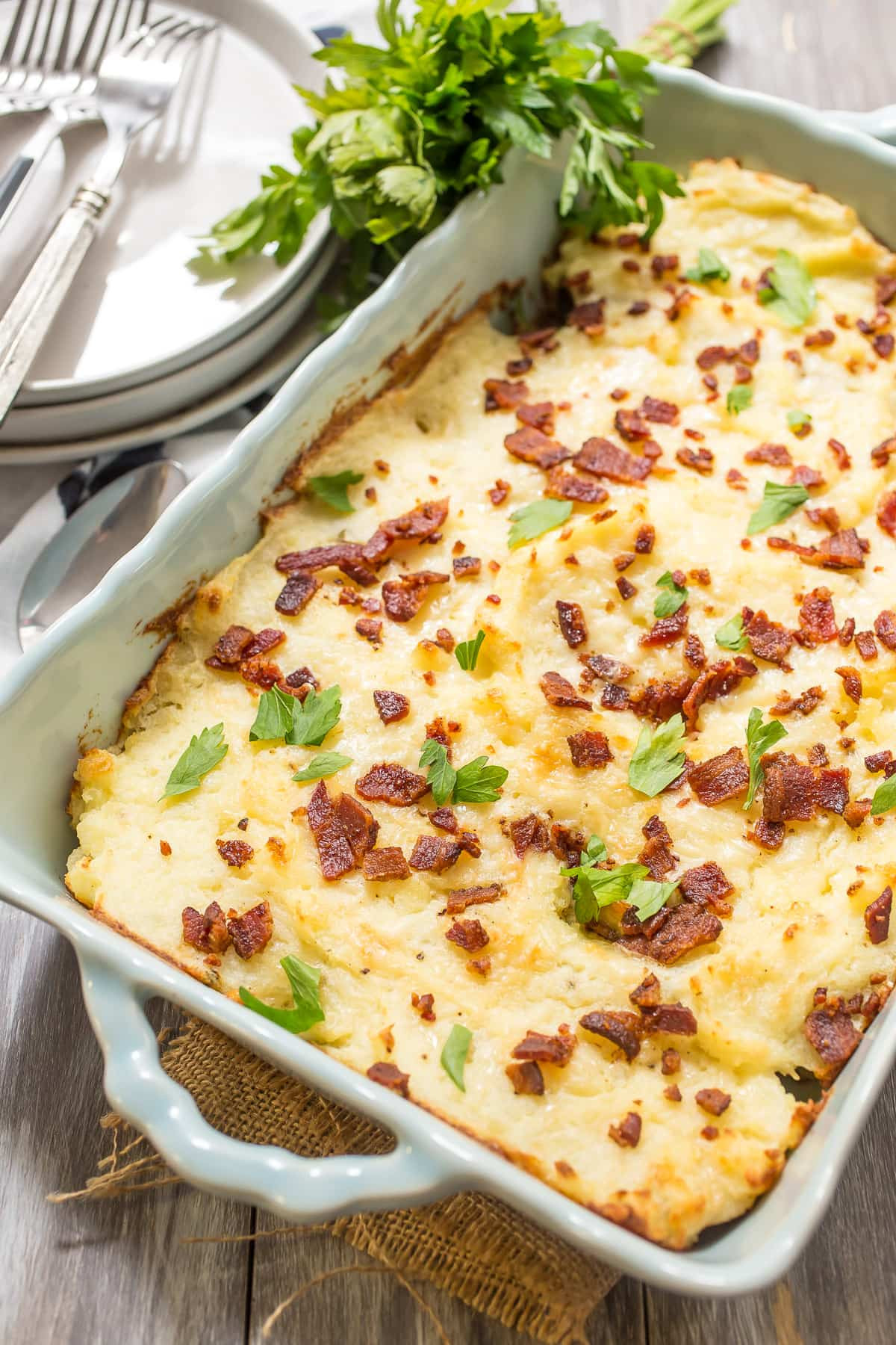 Twice Baked Potato Casserole
 Twice Baked Potato Casserole