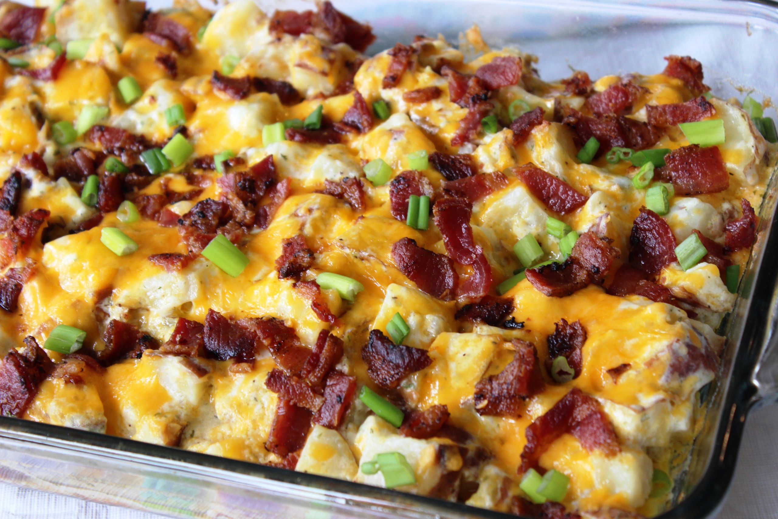 Twice Baked Potato Casserole
 Twice Baked Potato Casserole