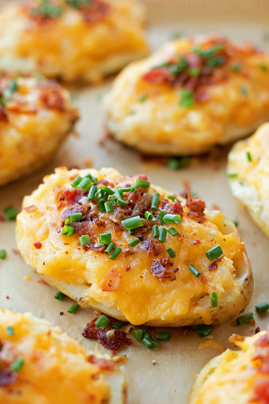 Twice Baked Potato
 Loaded Twice Baked Potatoes Life Made Simple