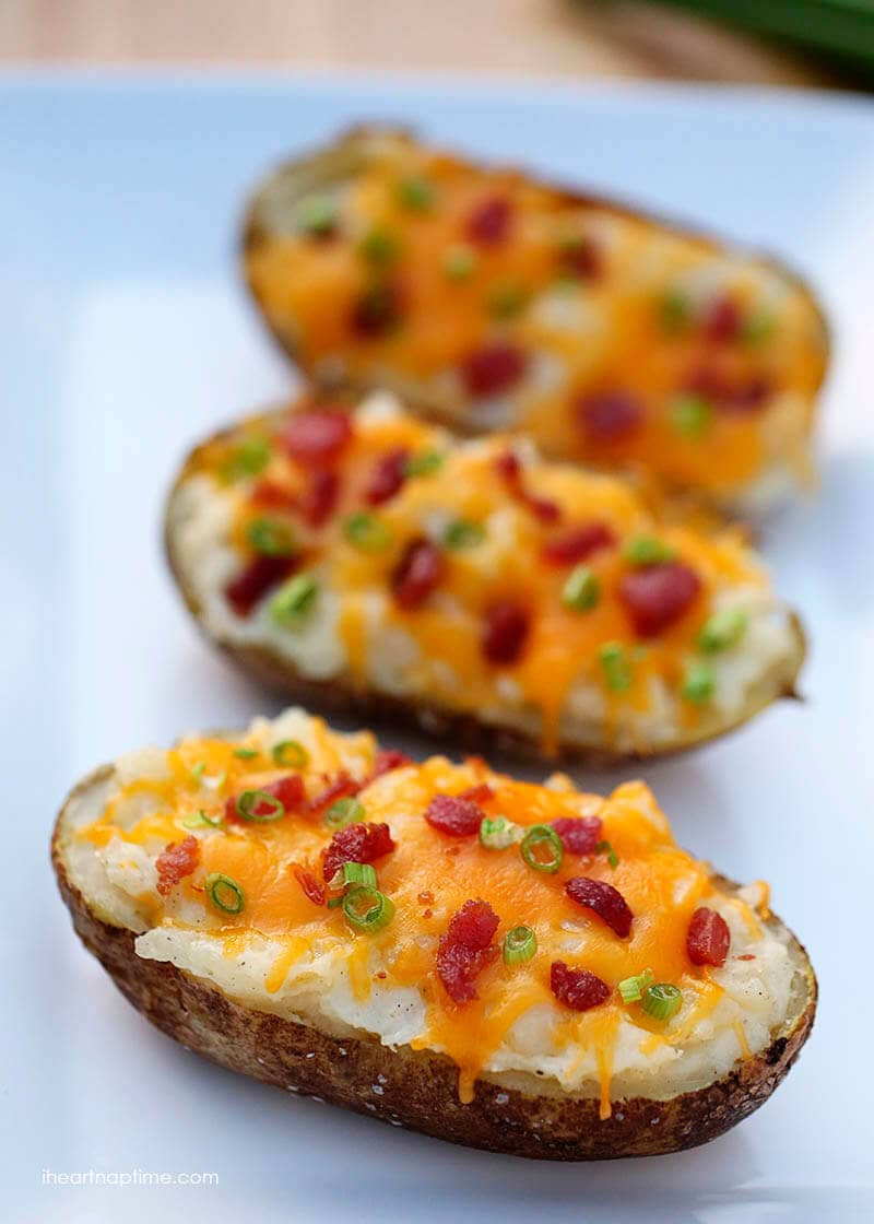 Twice Baked Potato
 The BEST twice baked potatoes recipe