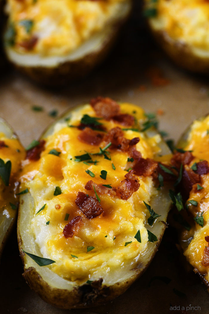 Twice Baked Potato
 Twice Baked Potatoes Recipe Add a Pinch