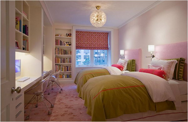 Two Girls In Bedroom
 40 Cute and InterestingTwin Bedroom Ideas for Girls Hative